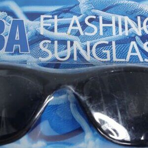 Detroit Pistons NBA Flashing Sunglasses UV 400 Protection. (F2)